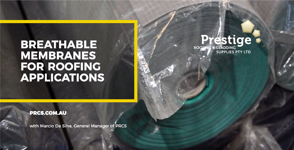 Breathable Membranes for Waterproofing Metal Roofing and Wall Cladding