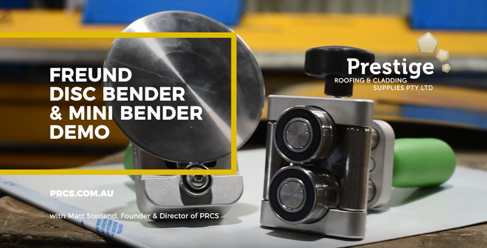 Disc Bender Specialty Roofing Tools by Freund