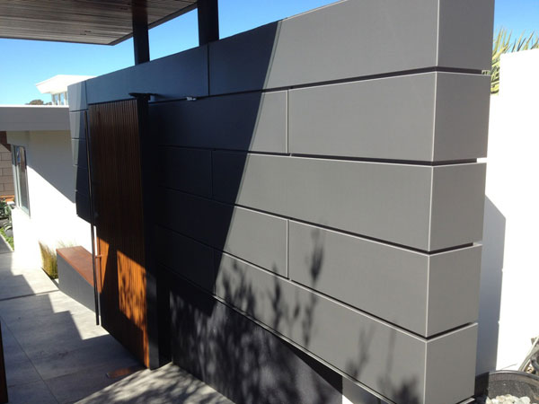 Interlocking panels VMZinc Quartz